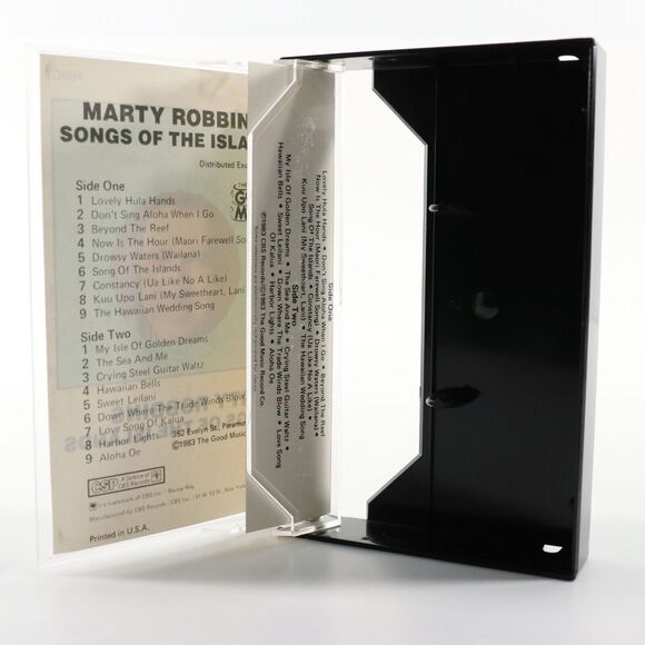 Songs of the Islands by Marty Robbins (Cassette Tape, 1983, Good Music) BT 17387 - Picture 6 of 6